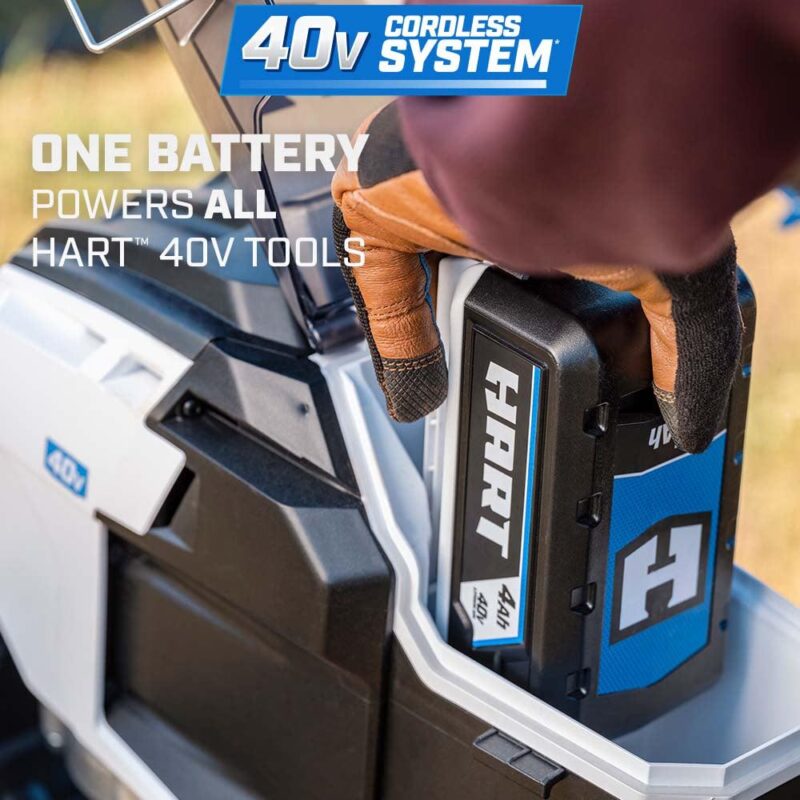 HART 40-Volt Brushless Auger (1) 4.0 Ah Lithium-Ion Battery - Image 6