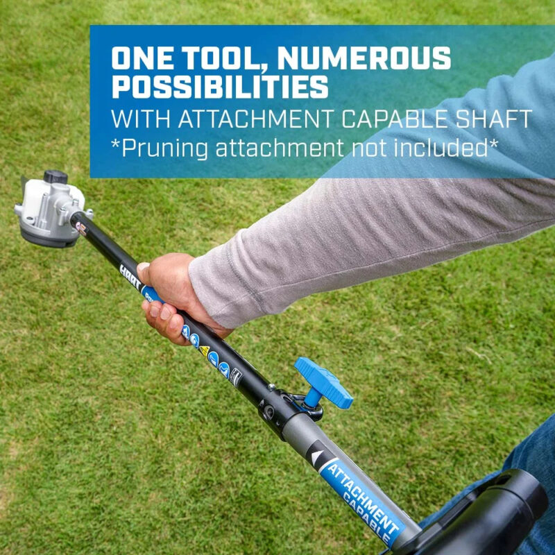 HART 40 Volt Cordless Brushless 15-inch String Trimmer Kit, (1) 4.0Ah Lithium-Ion Battery - Image 6