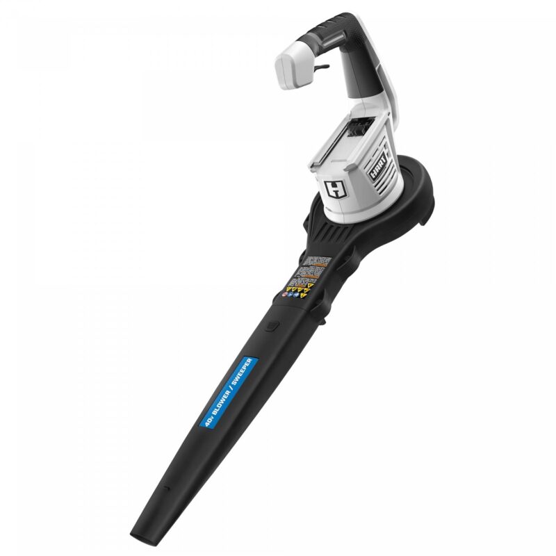 HART 40-Volt Cordless 12-inch String Trimmer and Leaf Blower Combo Kit, (1) 4.0Ah Lithium-Ion Battery - Image 9
