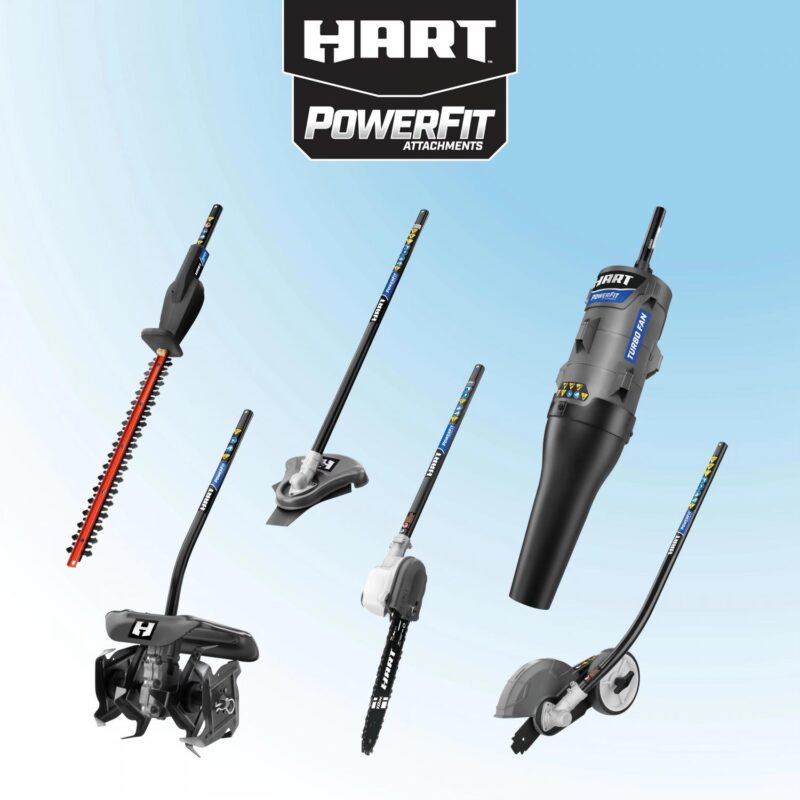 HART 40 Volt Cordless Brushless 15-inch String Trimmer Kit, (1) 4.0Ah Lithium-Ion Battery - Image 5
