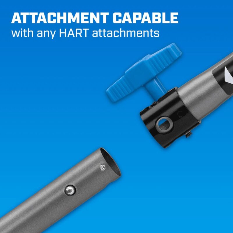 HART 40 Volt Cordless Brushless 15-inch String Trimmer Kit, (1) 4.0Ah Lithium-Ion Battery - Image 9