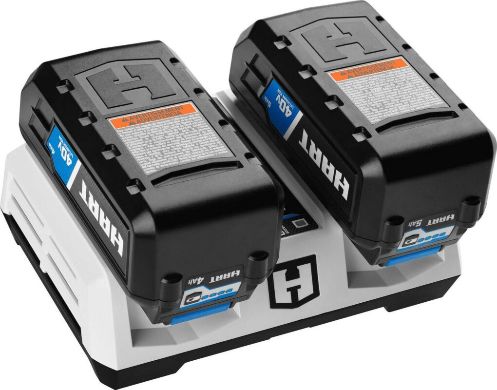 HART 40-Volt Dual Port Fast Charger for HART 40V Batteries - Image 2
