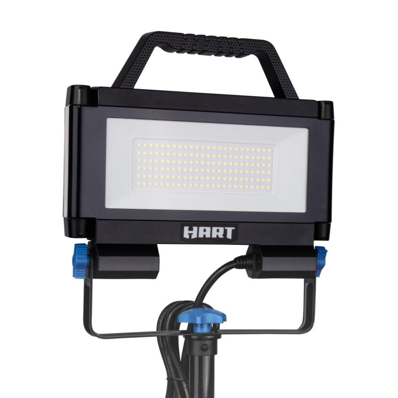 HART Multi-Directional LED 3-Head 7000 Lumen Work Light with Tripod, Adjustable, 7000 Lumens - Image 14