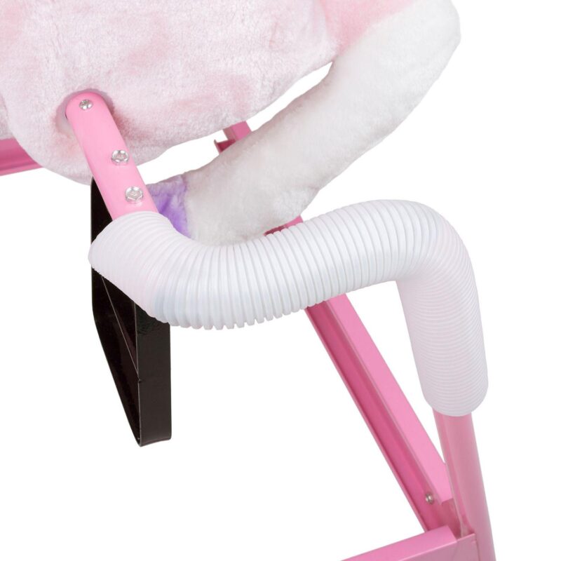 Happy Trails Pink Spring Rocking Horse Ride-On - Image 3