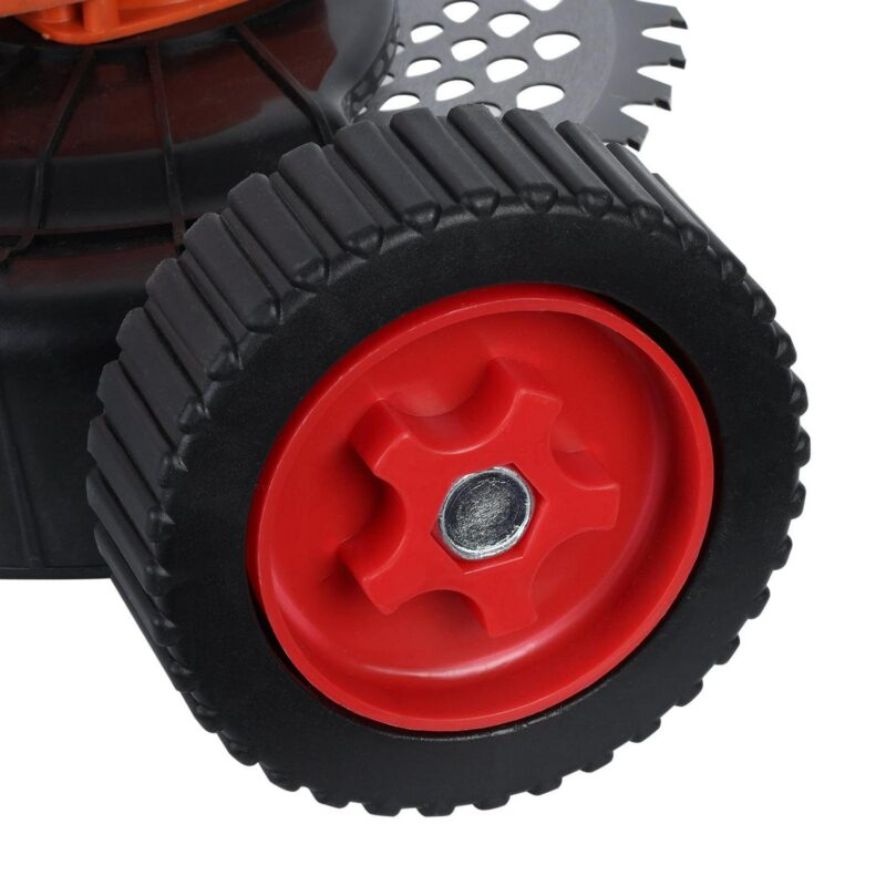 Happydeer Electric Weed Mower, 1500mAh 21V Battery Power Rechargeable Handheld Lawn Mower with Brushless Motor, 10 Inch Cordless Trimmer, Telescopic Rod Weed Eater Cutter - Image 11
