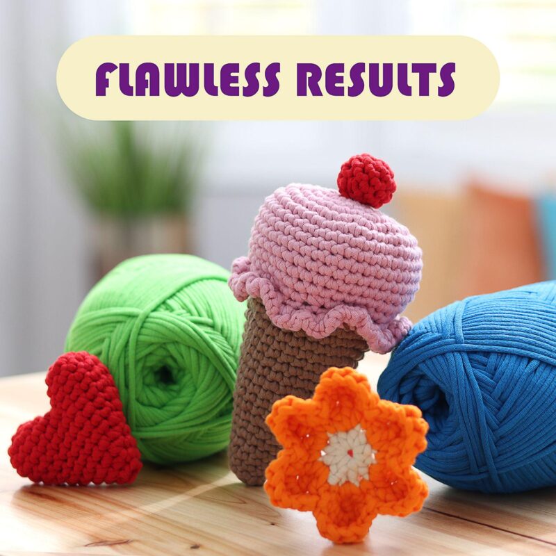 Hearth and Harbor Crochet Backpack Kit with Cotton Yarn - Image 3
