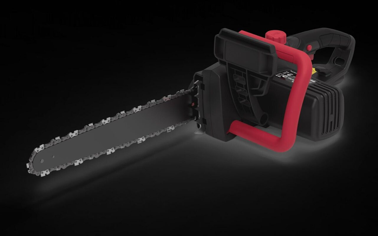 Hyper Tough 16-Inch Electric Chainsaw, 15-Amp Motor with Automatic Oiler, Tool-less Chain Tension, Metal Bucking Spikes included - Image 8