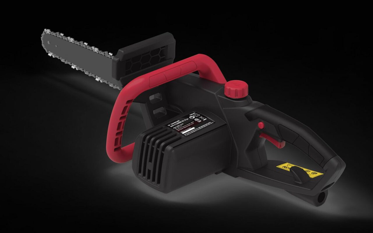 Hyper Tough 16-Inch Electric Chainsaw, 15-Amp Motor with Automatic Oiler, Tool-less Chain Tension, Metal Bucking Spikes included - Image 7