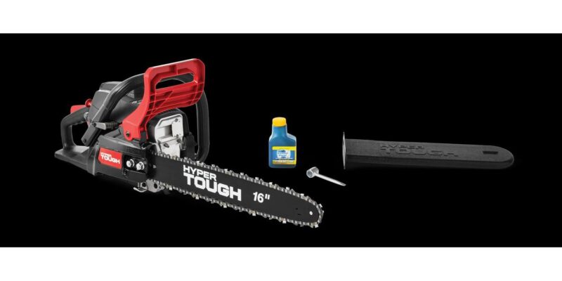 Hyper Tough 16-inch Gas Chainsaw 38cc 2-Cycle Engine - Image 3