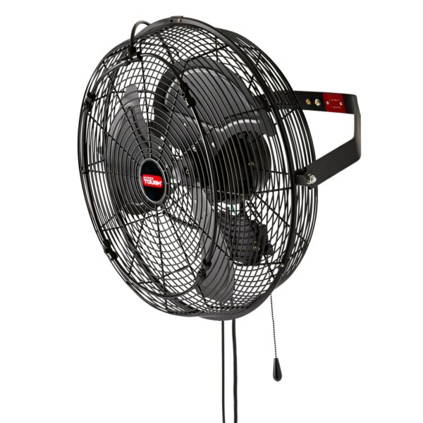 Hyper Tough 18 inch 3 Speeds Household Outdoor Wall Fan with Misting Kit