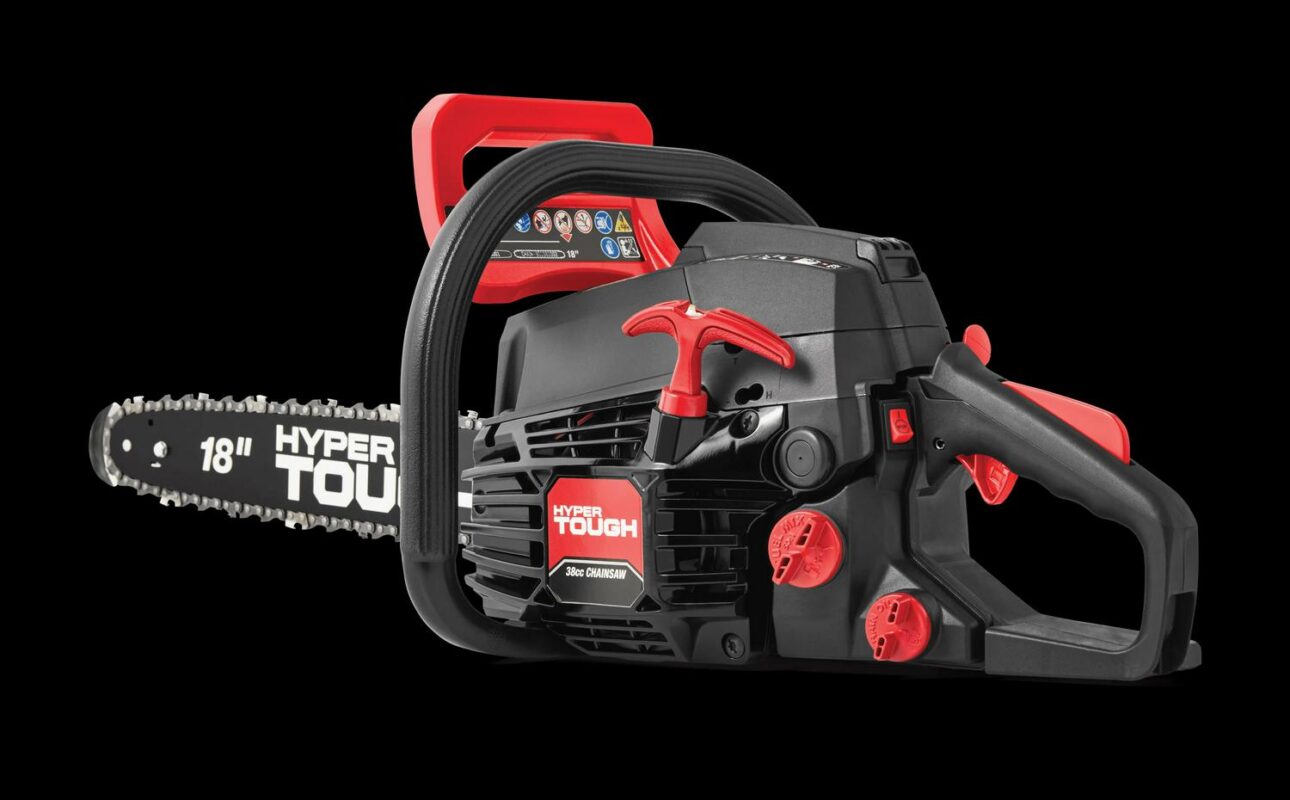 Hyper Tough 18-inch Gas Chainsaw 38cc 2-Cycle Engine - Image 4