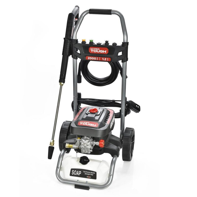 Hyper Tough 2000 PSI at 1.2 GPM 120 V 60HZ 1800W Electric Powered Cold Water Pressure Washer - Image 3