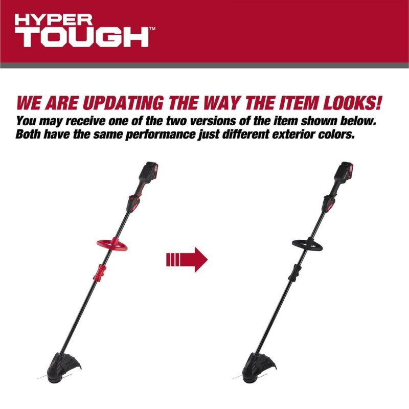 Hyper Tough 20V 13  Brushless String Trimmer with Rapid Reload Trimmer Head, HT22-401-03-02 - Image 4