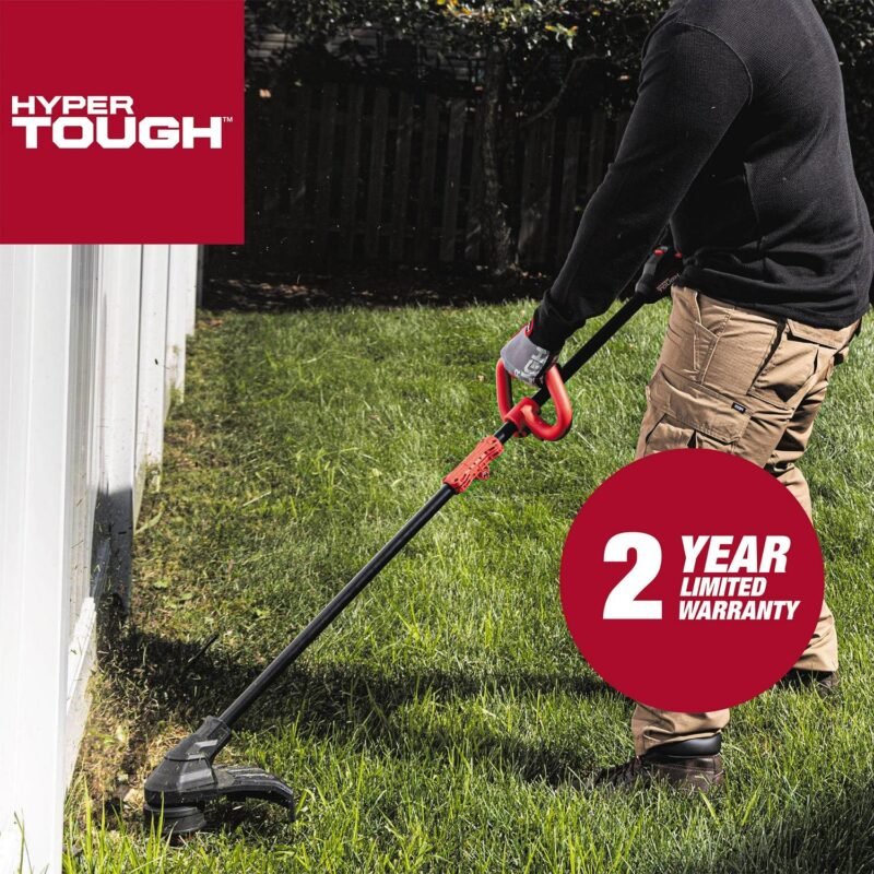 Hyper Tough 20V 13  Brushless String Trimmer with Rapid Reload Trimmer Head, HT22-401-03-02 - Image 9