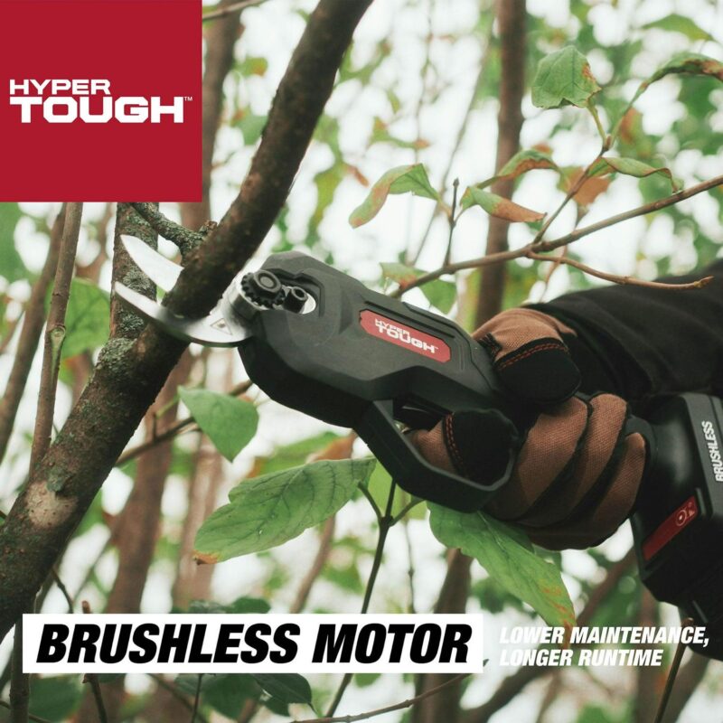 Hyper Tough 20V 2.0Ah Brushless Pruning Shear, HT14-401-003-06 - Image 4