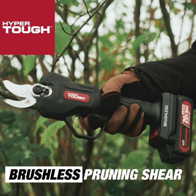 Hyper Tough 20V 2.0Ah Brushless Pruning Shear, HT14-401-003-06 - Image 3