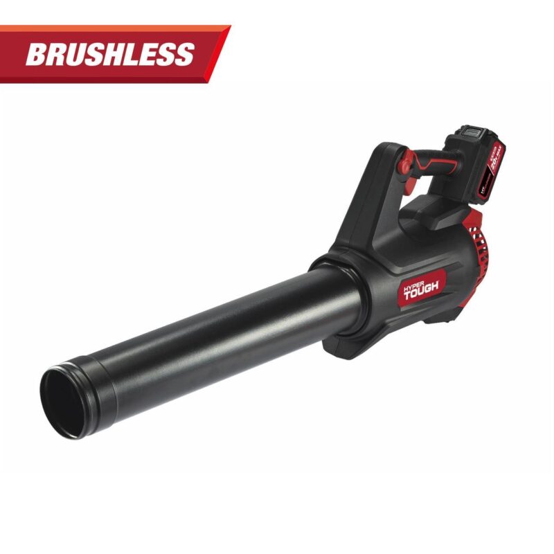 Hyper Tough 20V Max 110 mph 420 Cfm 4.0Ah Brushless Handheld Battery Blower, HT22-401-03-01 - Image 4