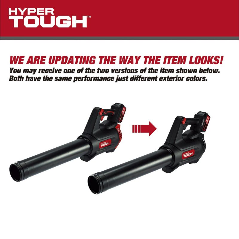Hyper Tough 20V Max 110 mph 420 Cfm 4.0Ah Brushless Handheld Battery Blower, HT22-401-03-01 - Image 3