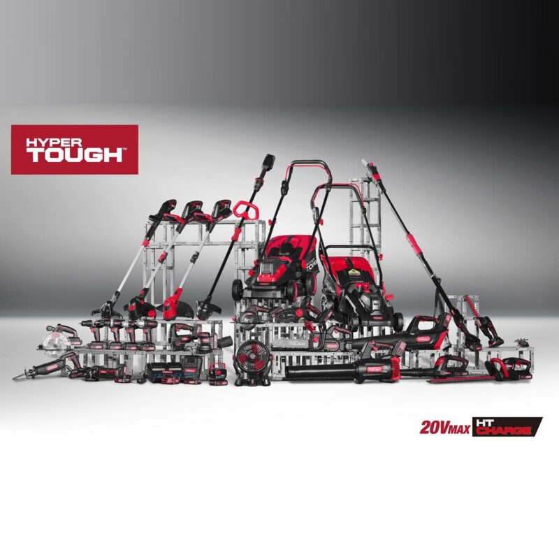 Hyper Tough 20V Max 22-inch Cordless Battery Powered Hedge Trimmer, HT21-401-003-07 - Image 13