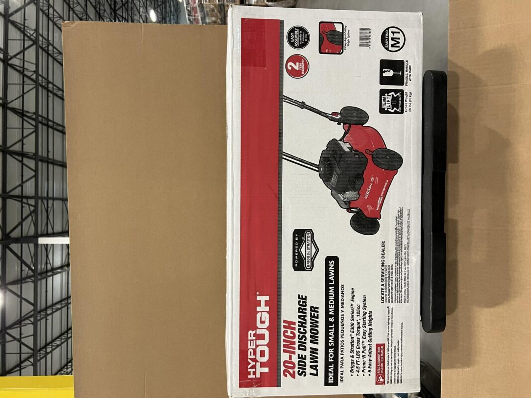 Hyper Tough 20-inch 125cc Gas Push Mower with Briggs and Stratton Engine - Image 9