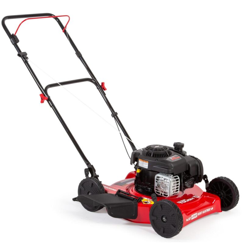 Hyper Tough 20-inch 125cc Gas Push Mower with Briggs and Stratton Engine