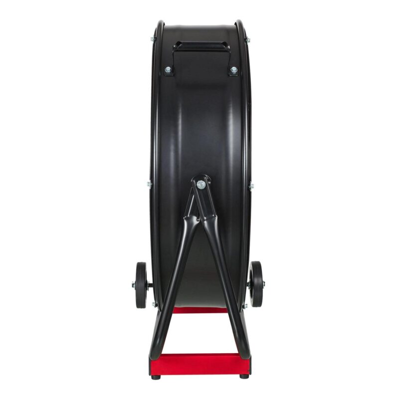 Hyper Tough 24  2-Speed Metal High Velocity Tiltable Drum Fan - Image 2