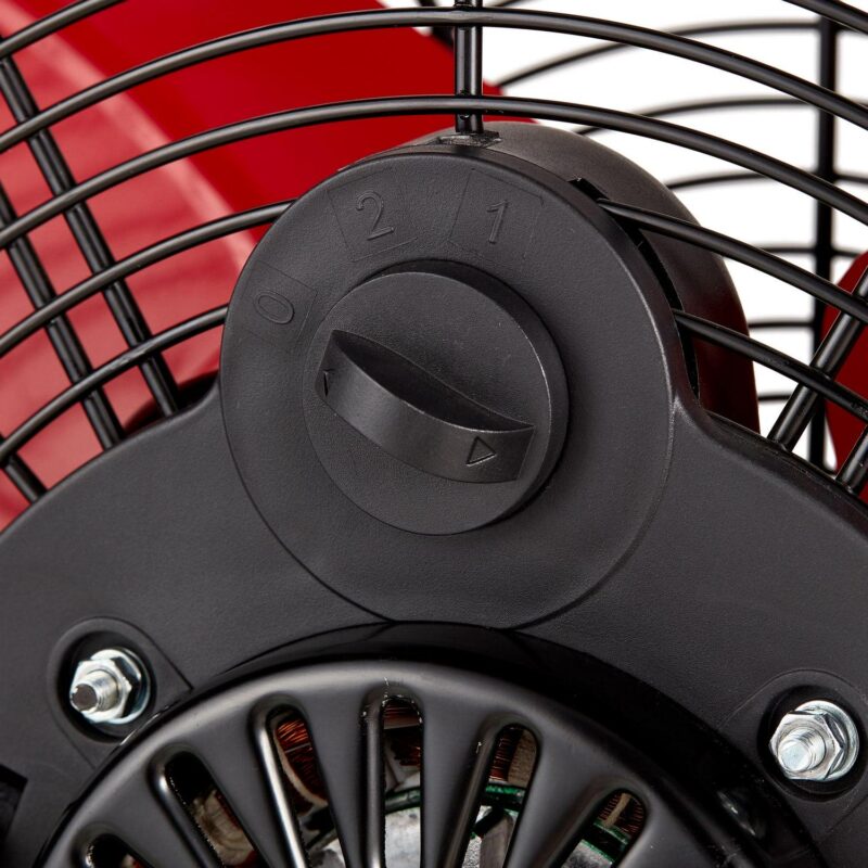 Hyper Tough 24  2-Speed Metal High Velocity Tiltable Drum Fan - Image 4