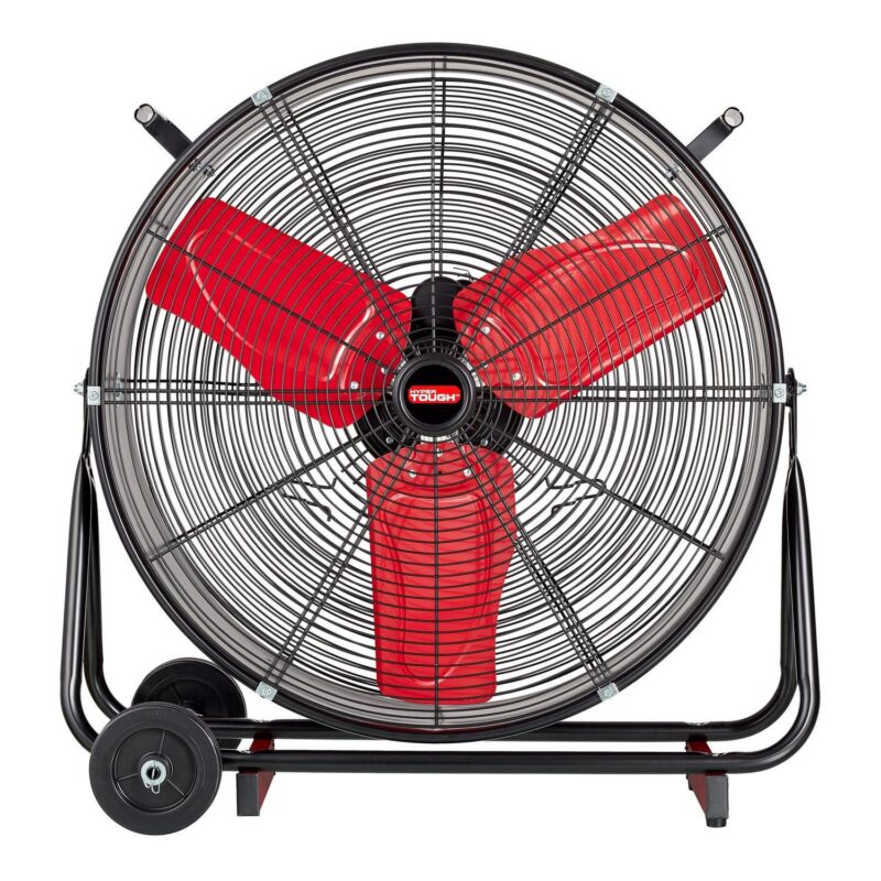 Hyper Tough 24  2-Speed Metal High Velocity Tiltable Drum Fan