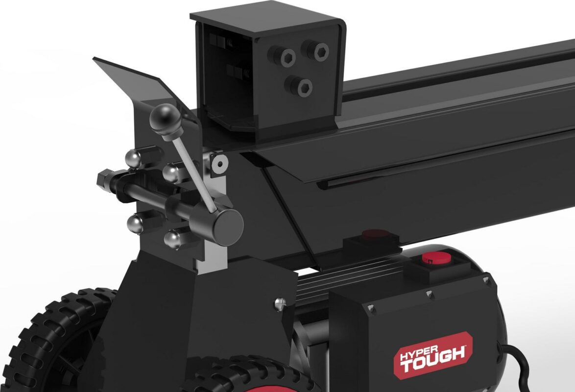 Hyper Tough 5 Ton Log Splitter, 15-Amp Induction Motor with Hydraulic Ram, Horizontal use with Vertical storage - Image 15