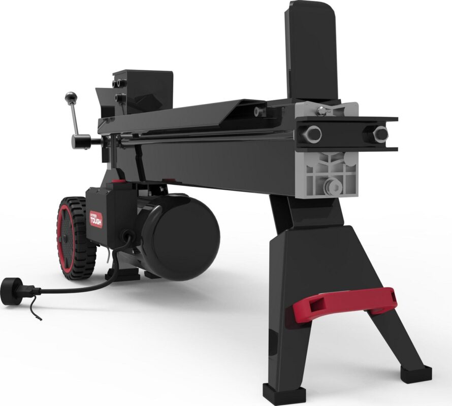 Hyper Tough 5 Ton Log Splitter, 15-Amp Induction Motor with Hydraulic Ram, Horizontal use with Vertical storage - Image 12