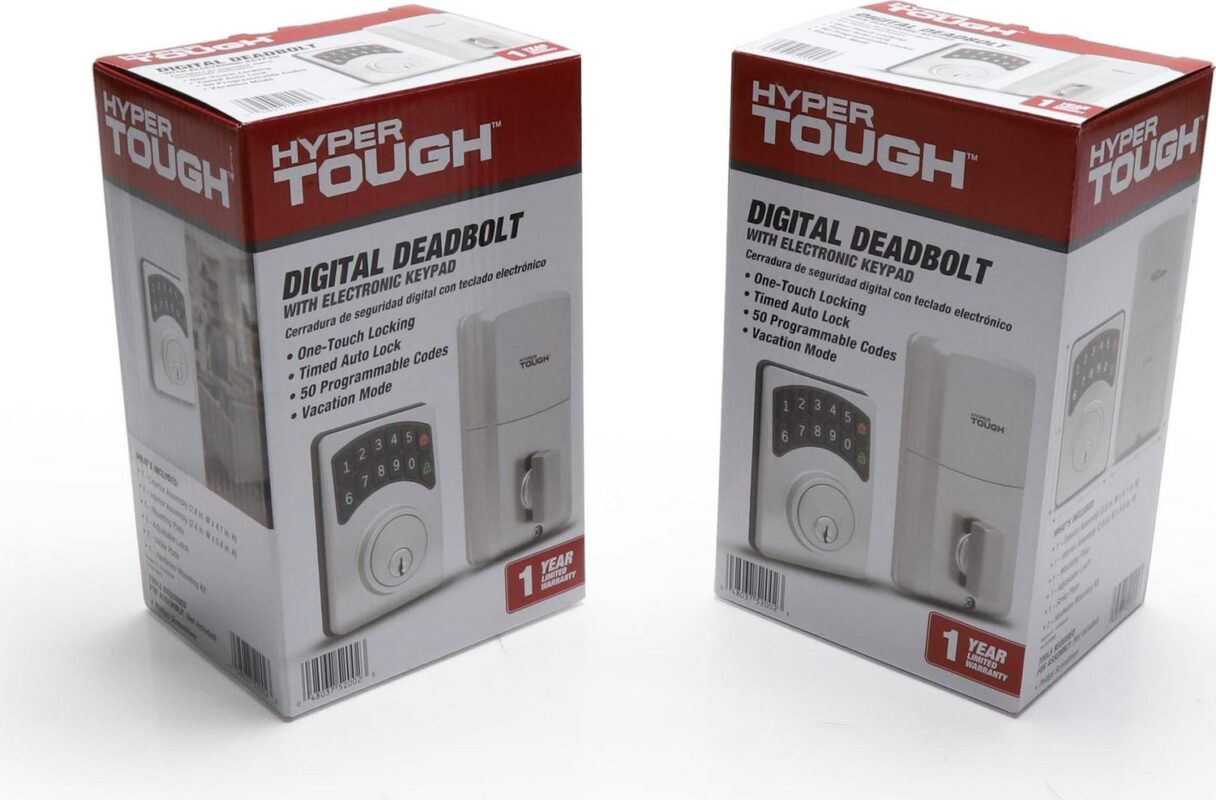 Hyper Tough Digital Ball Knob- Satin Nickel - Image 9