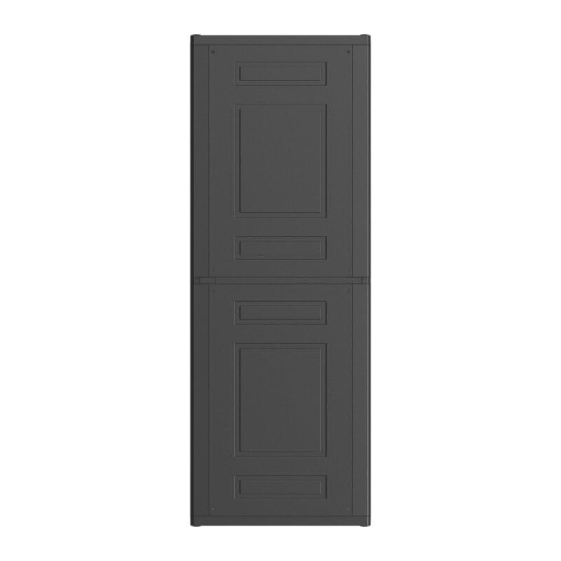 Hyper Tough Plastic 4-Shelf Garage Storage Utility Cabinet, Black Finish, HT-4SHFF-CABT Model, Black - Image 10
