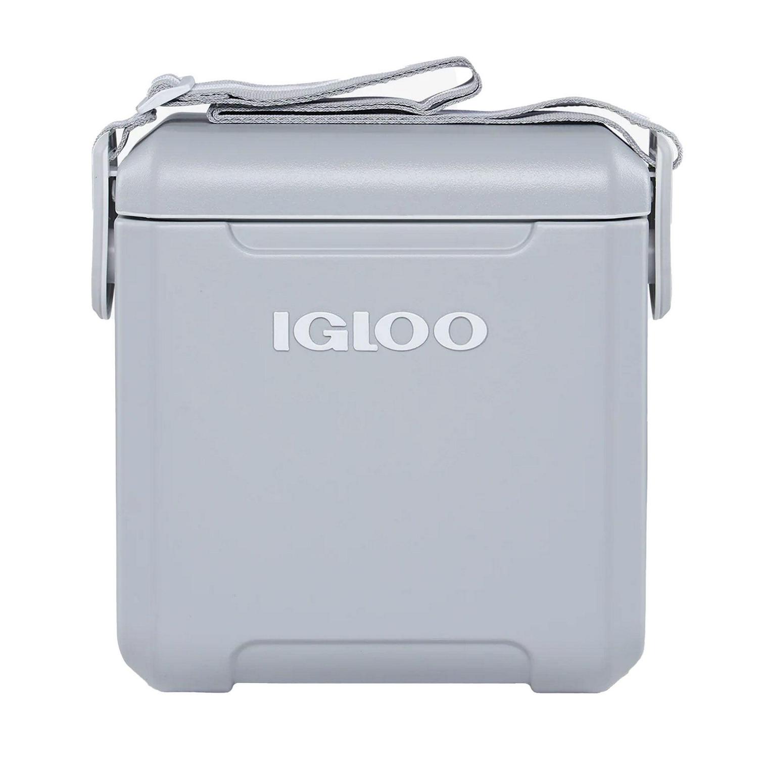 Igloo 11 Quart Tag Along Too Strapped Picnic Style Cooler, Light Gray 1 Igloo 11 Quart Tag Along Too Strapped Picnic Style Cooler, Light Gray