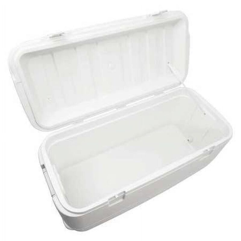 Igloo 120 qt. Quick and Cool Polar Ice Chest Cooler, White - Image 10