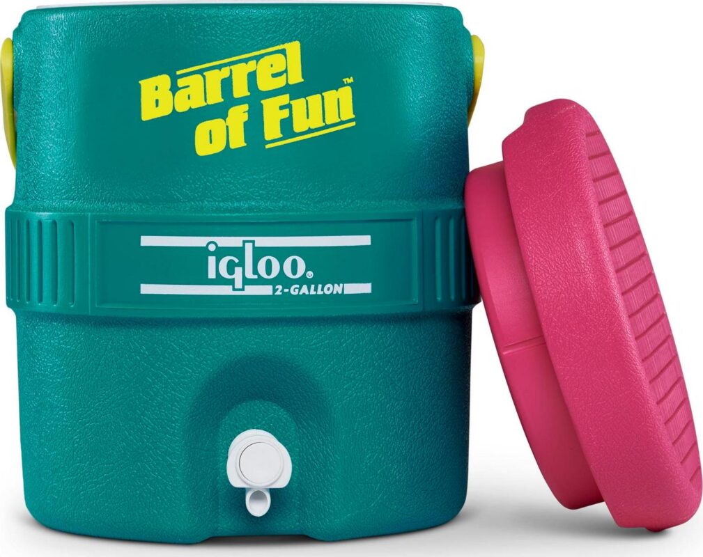 Igloo 2 Gallon Barrel Of Fun Beverage Cooler Jug - Jade - Image 6