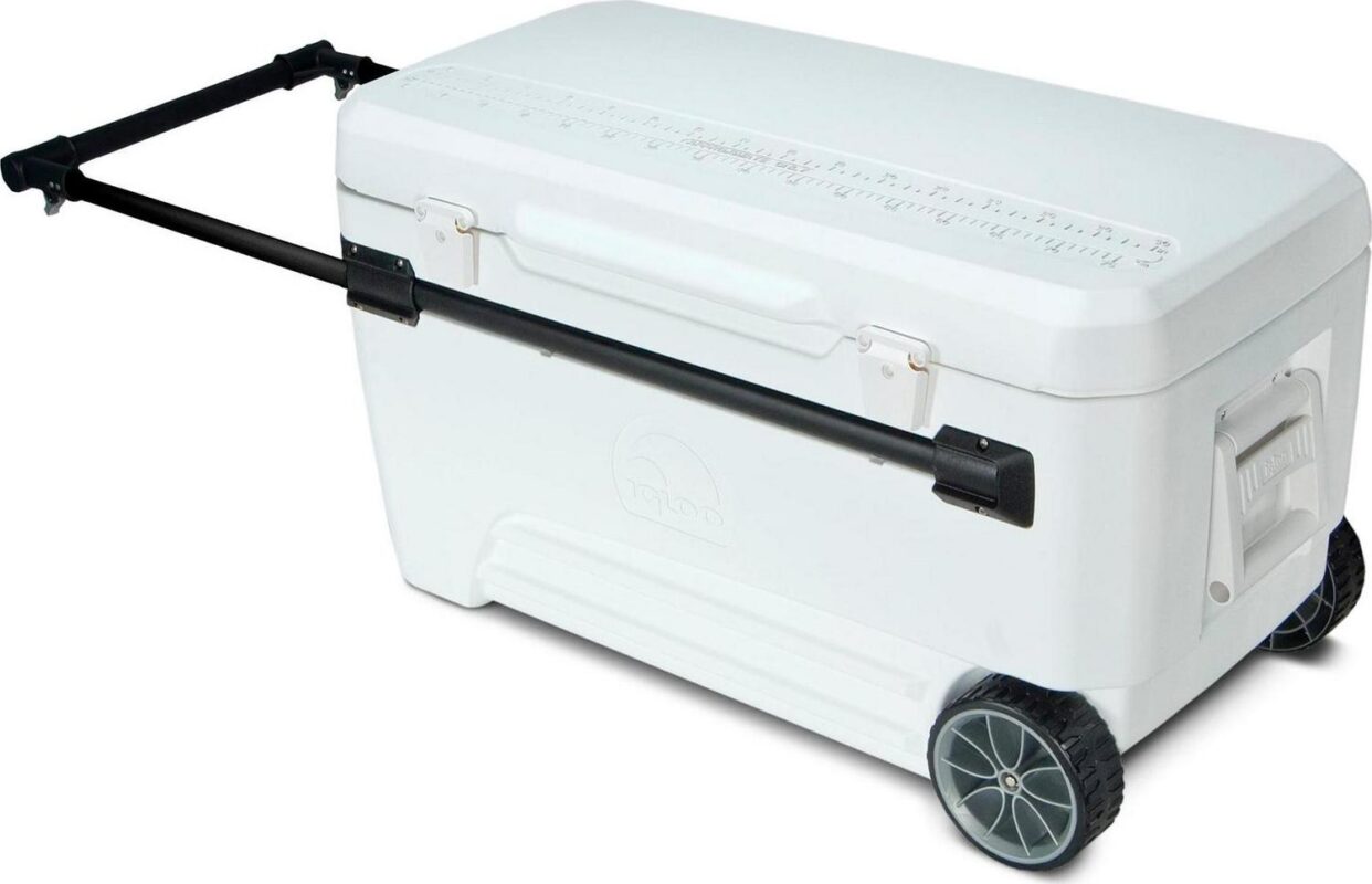 Igloo 50170 110 Qt Glide Pro Portable Large Ice Chest Wheeled Cooler - Image 7