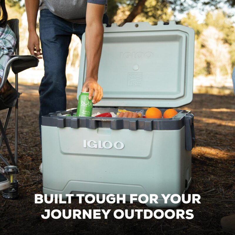Igloo 50 QT Overland Ice Chest Cooler, Green - Image 7