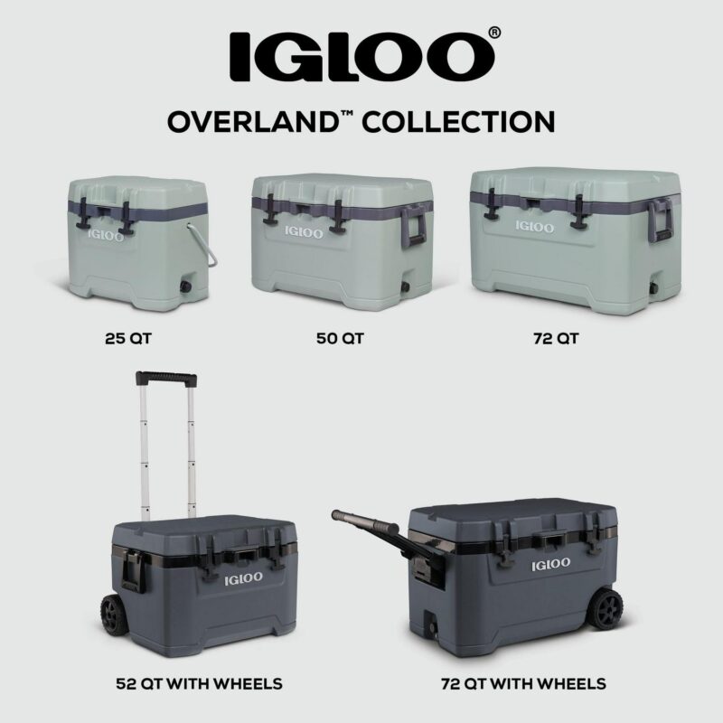 Igloo 50 QT Overland Ice Chest Cooler, Green - Image 8