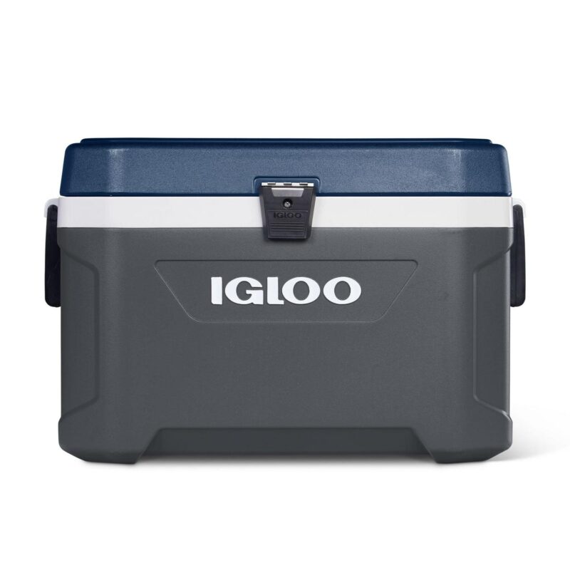 Igloo 54 QT Latitude Hard-Sided Cooler, Blue and Gray