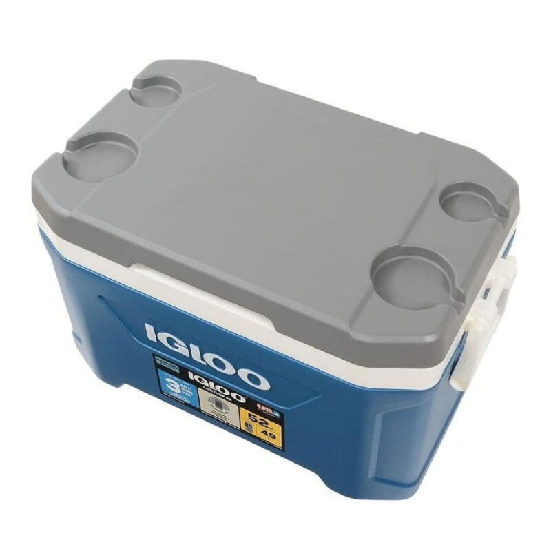 Igloo Latitude 52 Blue 52 qt Cooler - Image 2