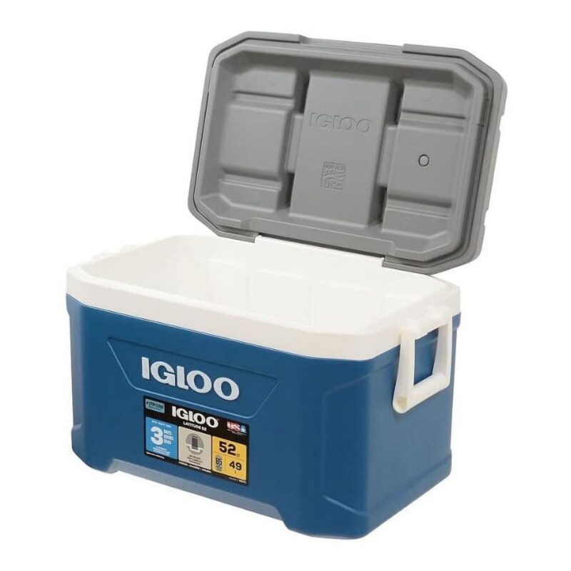 Igloo Latitude 52 Blue 52 qt Cooler - Image 3