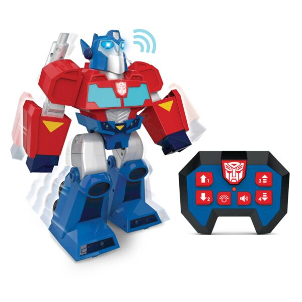 Jam'n Products Transformers Rescue Bots Academy: Optimus Prime 12  RC Robot Toy