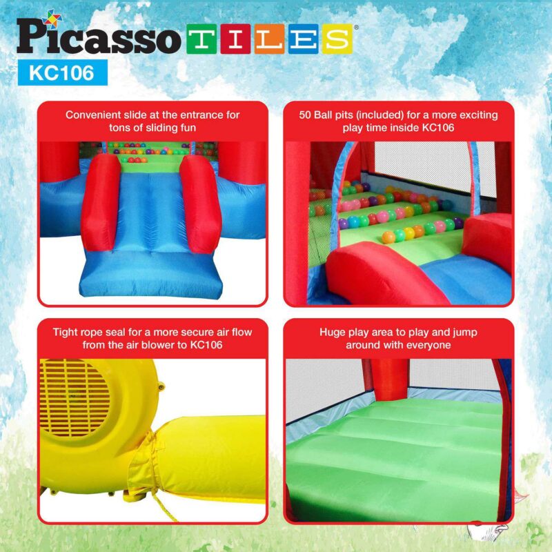 Jump and Slide Inflatable Bouncing House - Image 3