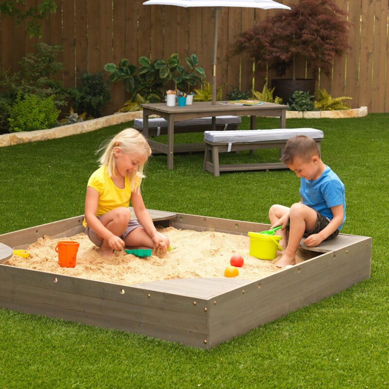 KidKraft Backyard Sandbox - Image 4