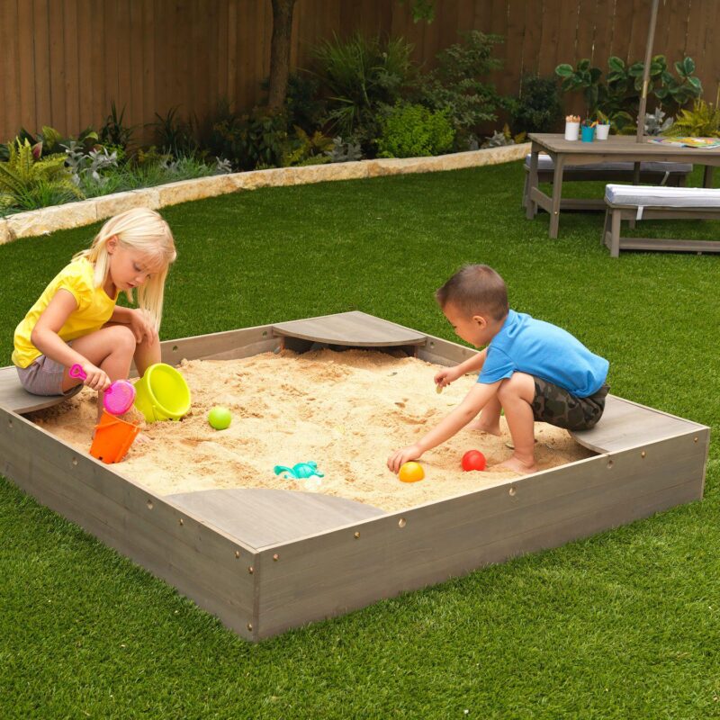 KidKraft Backyard Sandbox - Image 6
