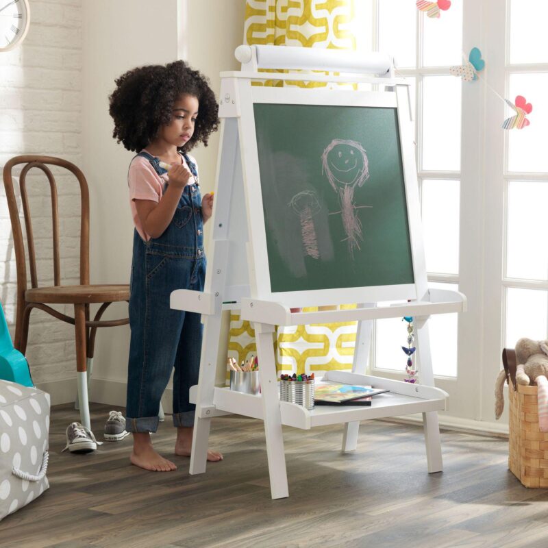 KidKraft Deluxe Wood Easel - Image 2