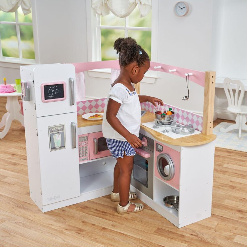 KidKraft Grand Gourmet Corner Kitchen Play Set - Image 2