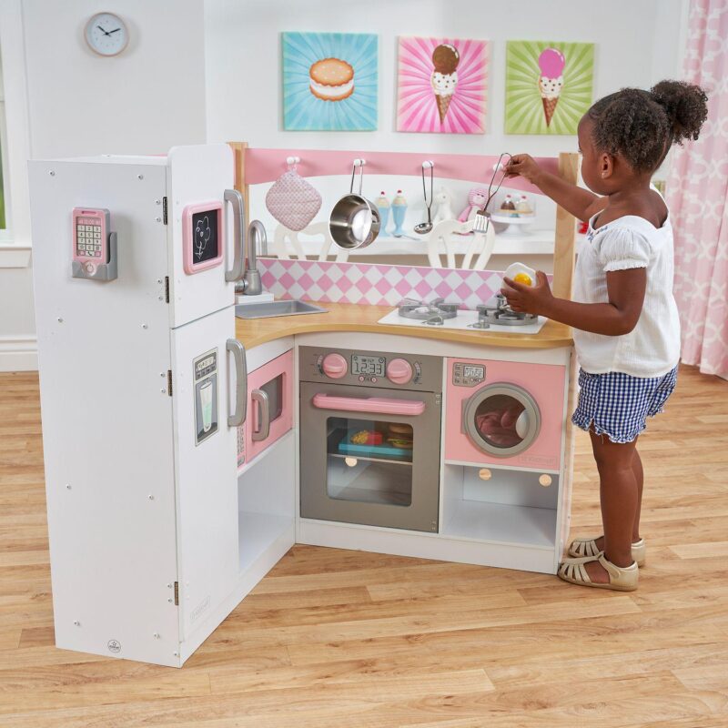 KidKraft Grand Gourmet Corner Kitchen Play Set - Image 7