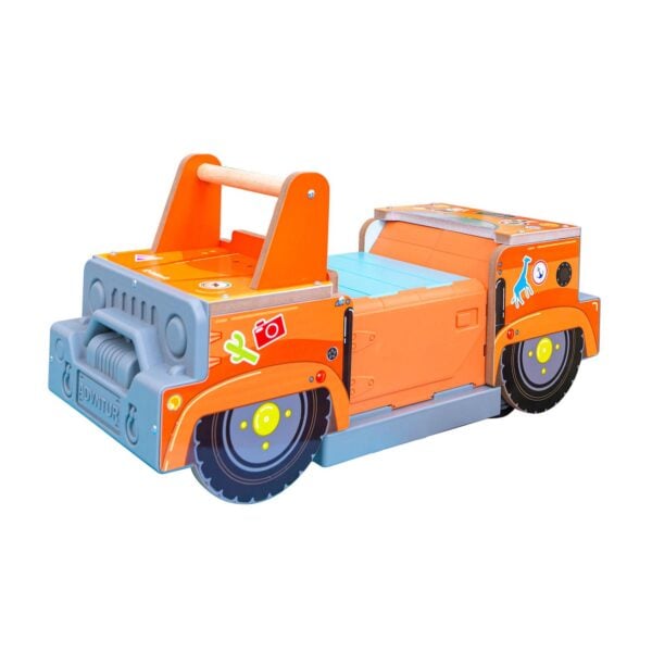 KidKraft Safari 2-in-1 Ride and Play with EZ Kraft Assembly