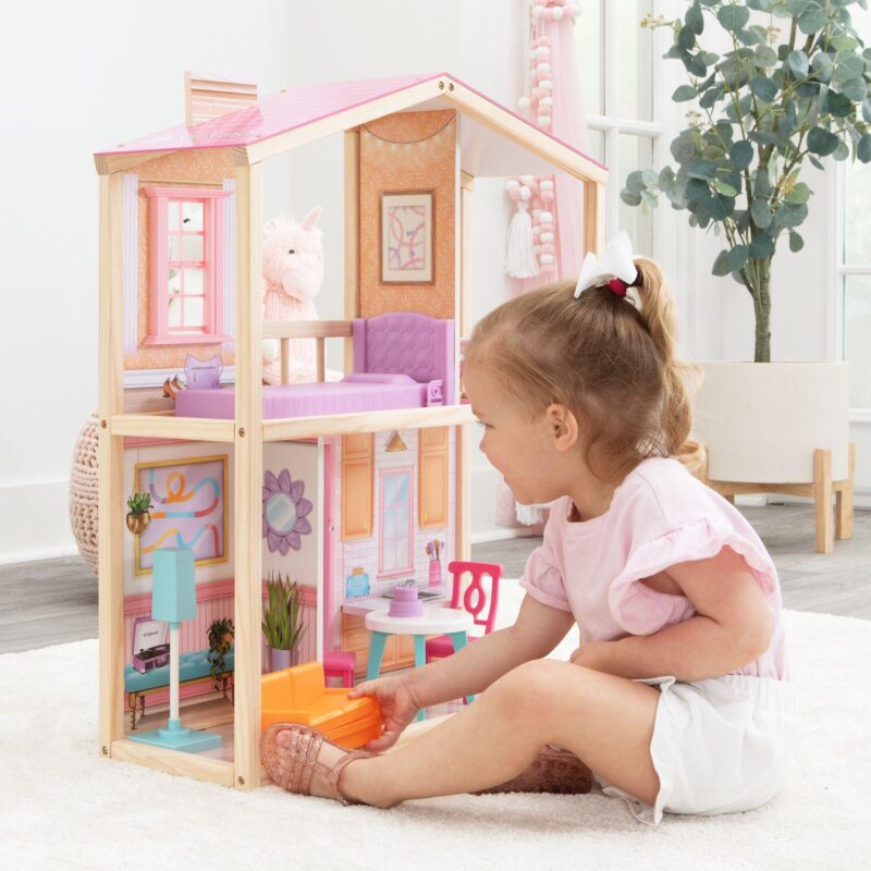 KidKraft So Dreamy Fully-Assembled Dollhouse - Image 9